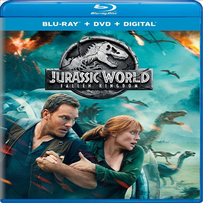 Jurassic World: Fallen Kingdom (쥬라기 월드: 폴른 킹덤) (2018) (한글무자막)(Blu-ray + DVD + Digital)