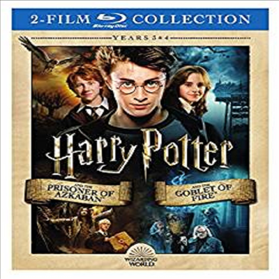 Harry Potter Double Feature: Harry Potter and the Prisoner of Azkaban / Harry Potter and the Goblet of Fire (해리 포터와 아즈카반의 죄수/해리 포터와 불의 잔)(한글무자막)(Blu-ray)
