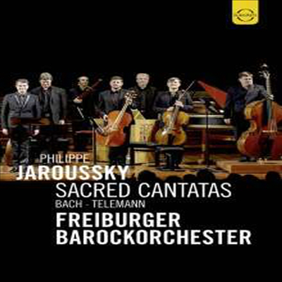 바흐 & 텔레만: 종교음악 작품집 (Bach & Telemann: Sacred Cantatas) (DVD) (2017) - Philippe Jaroussky