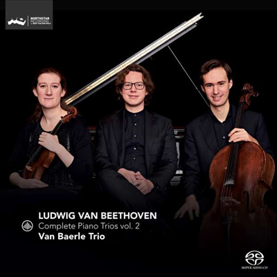베토벤 : 피아노 삼중주 2권 (Beethoven: Complete Piano Trios 2) (SACD Hybrid) - Van Baerle Trio