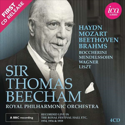 토마스 비첨 & 로얄 필하모닉 오케스트라 컬렉션 (Thomas Beecham - Royal Philharmonic Orchestra) (4CD) - Thomas Beecham