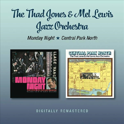 Thad Jones &amp; Mel Lewis Jazz Orchestra - Monday Night / Central Park North (Remastered)(Slipcased)(2CD)