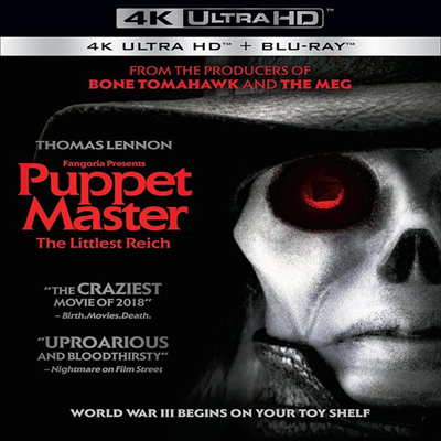 Puppet Master: The Littlest Reich (퍼핏 마스터: 더 리틀리스트 라이크) (2018) (한글무자막)(4K Ultra HD + Blu-ray)