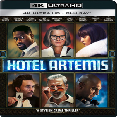 Hotel Artemis (호텔 아르테미스) (2018) (한글무자막)(4K Ultra HD + Blu-ray)