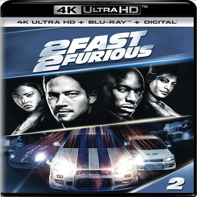 2 Fast 2 Furious (분노의 질주 2) (2003) (한글무자막)(4K Ultra HD + Blu-ray + Digital)