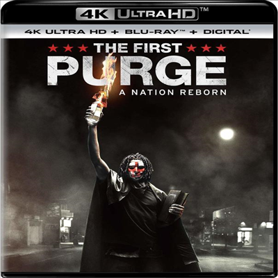 First Purge (더 퍼스트 퍼지) (2018) (한글무자막)(4K Ultra HD + Blu-ray + Digital)