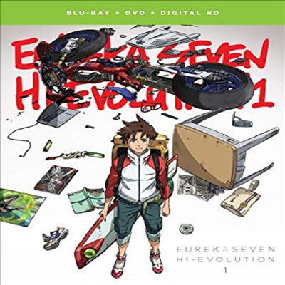 Eureka Seven Hi-Evolution 1 - Movie (교향시편 유레카 세븐 : 하이에볼루션)(한글무자막)(Blu-ray+DVD)