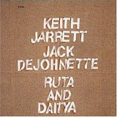 Keith Jarrett / Jack Dejohnette - Ruta And Daitya (CD)