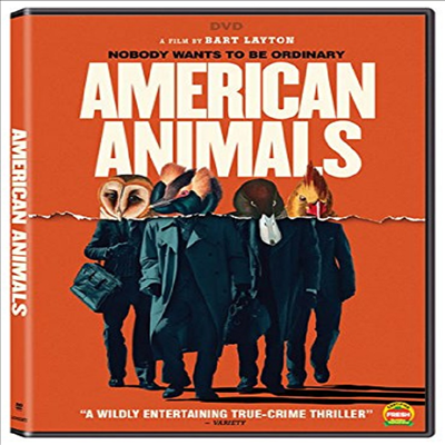 American Animals (아메리칸 애니멀스)(지역코드1)(한글무자막)(DVD)