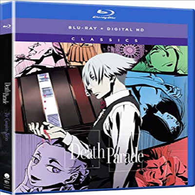 Death Parade: Complete Series - Classic (데스 퍼레이드)(한글무자막)(Blu-ray)