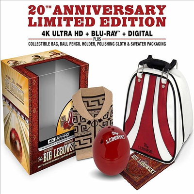 The Big Lebowski: 20th Anniversary Edition (위대한 레보스키) (1998) (한글무자막)(4K Ultra HD + Blu-ray + Digital)