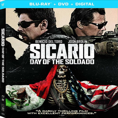 Sicario: Day Of The Soldado (시카리오: 데이 오브 솔다도) (2018) (한글무자막)(Blu-ray + DVD + Digital)