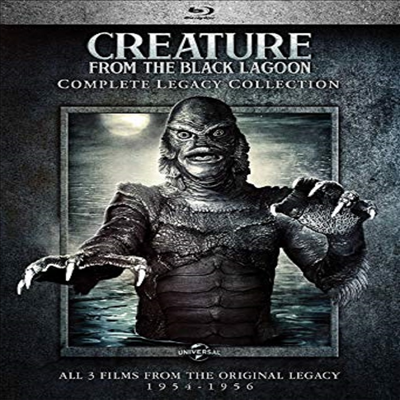 Creature From the Black Lagoon: Complete Legacy Collection (해양 괴물 레가시 컬렉)(한글무자막)(Blu-ray)