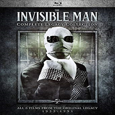 Invisible Man: Complete Legacy Collection (투명 인간 레가시 컬렉션)(한글무자막)(Blu-ray)