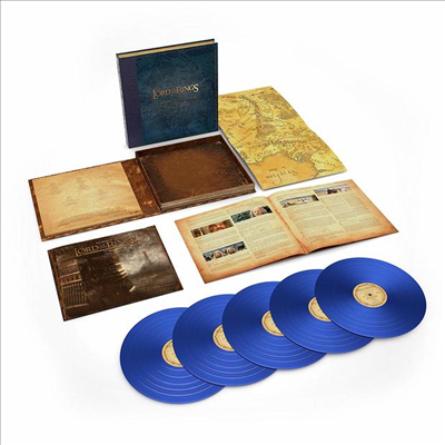 Howard Shore - The Lord Of The Rings: The Two Towers - The Complete Recordings (반지의 제왕: 두 개의 탑)(O.S.T.)(180G)(Colored 5LP Limited Box Set)