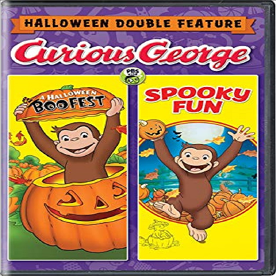 Curious George: Halloween Double Feature A Halloween Boo Fest / Spooky Fun (큐어리어스 조지)(지역코드1)(한글무자막)(DVD)