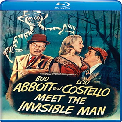 Abbott & Costello: Meet The Invisible Man (애보트와 코스텔로 - 투명인간을 만나다)(한글무자막)(Blu-ray)