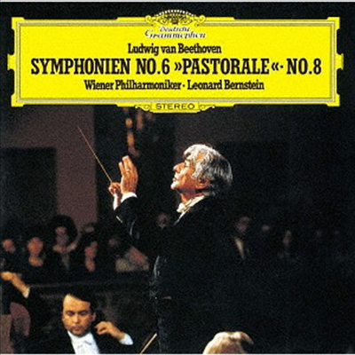 베토벤: 교향곡 6 '전원', 8번 (Beethoven: Symphonies No. 6 'Pastral' & No.8)(Ltd. Ed)(UHQCD)(일본반) - Leonard Bernstein