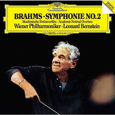 브람스: 교향곡 2번, 대학축전 서곡 (Brahms: Symphony No.2, Academic Festival Overture)(Ltd. Ed)(UHQCD)(일본반) - Leonard Bernstein