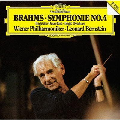 브람스: 교향곡 4번, 비극적 서곡 (Brahms: Symphony No.4, Tragic Overture)(Ltd. Ed)(UHQCD)(일본반) - Leonard Bernstein