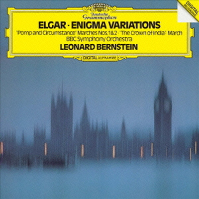 엘가: 수수께끼 변주곡, 위풍당당 행진곡 (Elgar: Enigma Variations, Pomp And Circumstance) (Ltd. Ed)(UHQCD)(일본반) - Leonard Bernstein