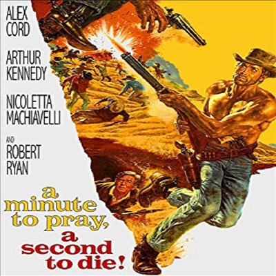 Minute To Pray A Second To Die (1968) (어 미닛 투 프레이 어 세컨드 투 다이)(지역코드1)(한글무자막)(DVD)