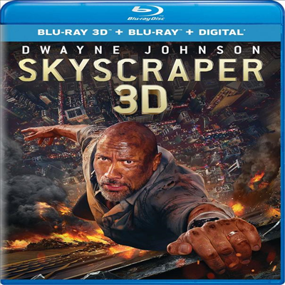Skyscraper (스카이스크래퍼) (2018) (한글무자막)(Blu-ray 3D + Blu-ray + Digital)