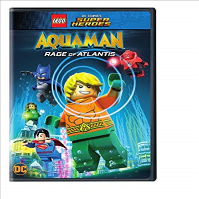 LEGO DC Comics Super Heroes: Aquaman: Rage of Atlantis (레고 DC코믹스 슈퍼히어로 아쿠아맨: 아틀란티스의 분노)(지역코드1)(한글무자막)(DVD)