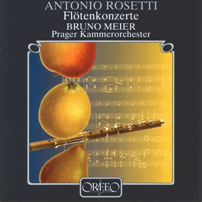 로제티: 플루트 협주곡 1 - 4번 (Rosetti: Flute Concertos Nos.1 - 4)(CD) - Bruno Meier