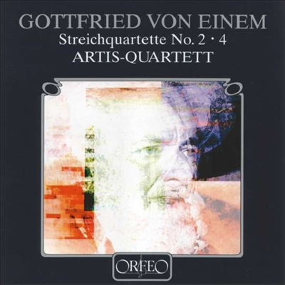 아이넴: 현악 사중주 2 &amp; 4번 (Einem: String Quartets Nos.2 &amp; 4)(CD) - Artis Quartet