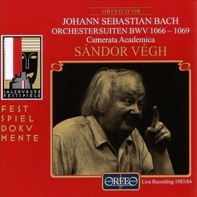 바흐: 관현악 작품집 1 - 4번 (Bach: Orchestral Suites Nos.1 - 4) (2CD) - Sandor Vegh