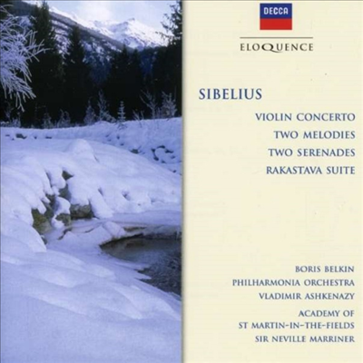 시벨리우스: 바이올린 협주곡 &amp; 두개의 세레나데 (Sibelius: Violin Concerto &amp; Two Serenades)(CD) - Boris Belkin