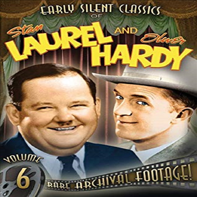 Laurel &amp; Hardy: Early Silent Classics Volume 6 (Silent) (로렐 앤 하디)(지역코드1)(한글무자막)(DVD)