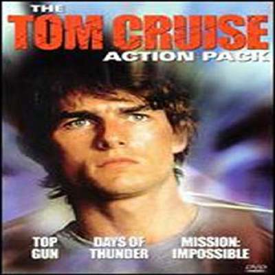 Tom Cruise Action Pack: (Top Gun / Days of Thunder / Mission: Impossible) (톰 크루즈 액션 팩/탑 건/폭풍의 질주/미션 임파서블)(지역코드1)(한글무자막)(DVD)
