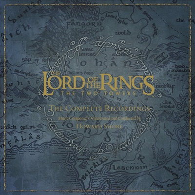 Howard Shore - Lord Of The Rings: The Two Towers (반지의 제왕: 두 개의 탑) (Complete Recordings)(Soundtrack)(Ltd. Ed)(3CD+Blu-ray Audio)(Boxset)