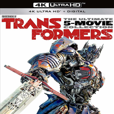 Transformers: The Ultimate 5-Movie Collection (트랜스포머 시리즈) (한글무자막)(4K Ultra HD + Digital)