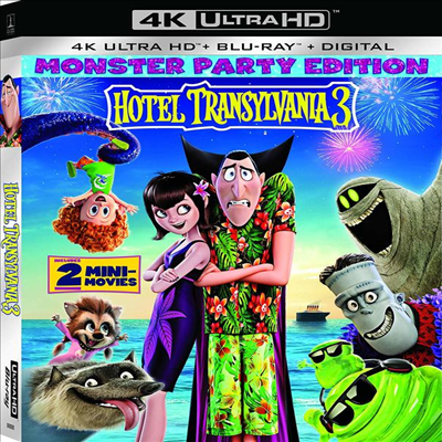 Hotel Transylvania 3: Summer Vacation (몬스터 호텔 3) (2018) (한글무자막)(4K Ultra HD + Blu-ray + Digital)