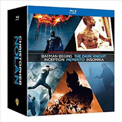 Christopher Nolan: Director's Collection (크리스토퍼 놀란 컬렉)(한글무자막)(Blu-ray)