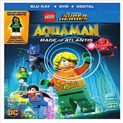 LEGO DC Super Heroes: Aquaman: Rage of Atlantis (레고 DC코믹스 슈퍼히어로 아쿠아맨: 아틀란티스의 분노)(한글무자막)(Blu-ray)