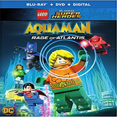 LEGO DC Super Heroes: Aquaman: Rage of Atlantis (레고 DC코믹스 슈퍼히어로 아쿠아맨: 아틀란티스의 분노)(한글무자막)(Blu-ray)