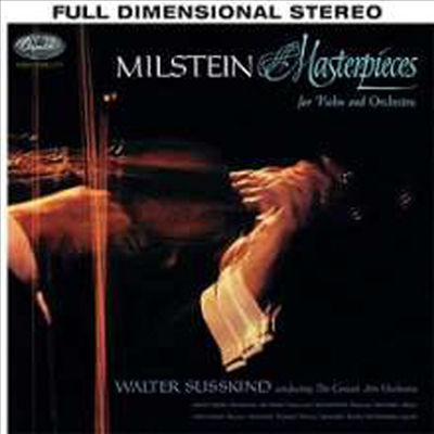 나단 밀스타인 - 바이올린 마스터피스 (Nathan Milstein - Masterpieces for Violin and Orchestra) (Ltd. Ed)(Super Analog)(200G)(LP) - Nathan Milstein