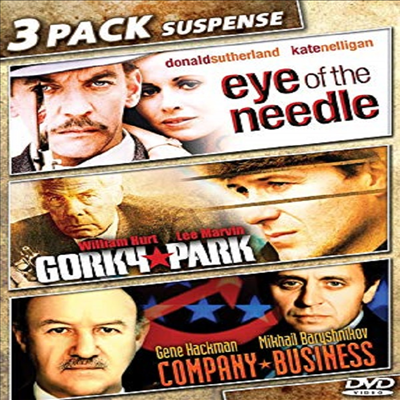 Eye of the Needle / Gorky Park / Company Business (바늘 구멍 / 고르키 파크 / 동업자)(지역코드1)(한글무자막)(DVD)