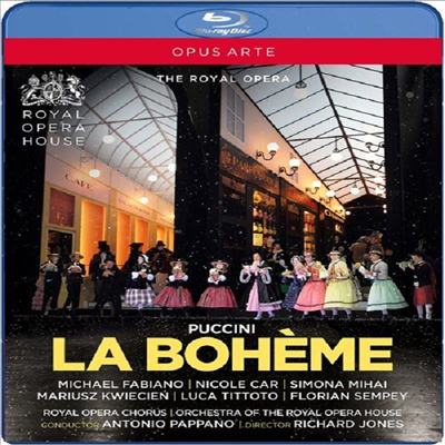 푸치니: 오페라 &#39;라 보엠&#39; (Puccini: Opera &#39;La Boheme&#39;) (한글자막)(Blu-ray) (2018) - Antonio Pappano