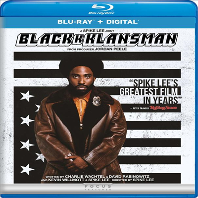 Blackkklansman (블랙클랜스맨) (2018) (한글무자막)(Blu-ray + Digital)