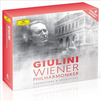 줄리니와 빈필의 8개 명반 (Carlo Maria Giulini & Wiener Philharmoniker) (8CD Boxset) - Carlo Maria Giulini