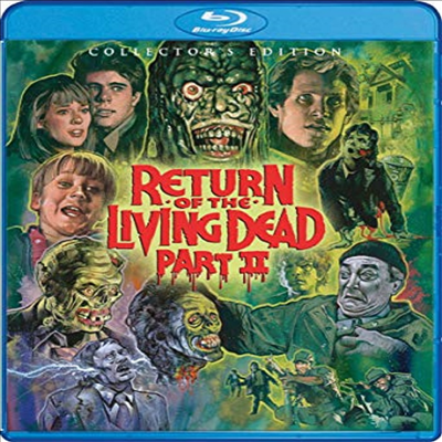 Return Of The Living Dead Part Il (Collector&#39;s Edition) (바탈리언 2)(한글무자막)(Blu-ray)