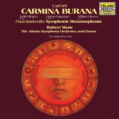 오르프: 카르미나 브라나, 힌데미트: 교향적 메타모르포시스 (Orff: Carmina Burana, Hindemith: Symphonic Metamorphosis) (DMM Direct Cut)(180G)(2LP) - Robert Shaw