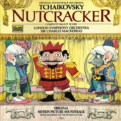 차이코프스키: 호두까기 인형 (Tchaikovsky: Nutcracker) (DMM Direct Cut)(180G)(2LP) - Charles Mackerras