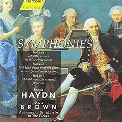 하이든: 교향곡 44, 45, 49번 (Haydn: Symphonies Nos.44, 45 &amp; 49)(CD) - Iona Brown
