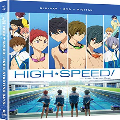 Free: High Speed - Free Starting Days - The Movie (프리 하이스피드)(한글무자막)(Blu-ray+DVD)